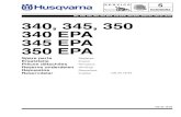 Husqvarna 350 EPA Parts Diagrams