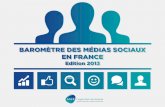 Barometre des medias sociaux en France