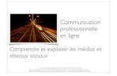 Communication professionnelle en ligne : les slides du livre