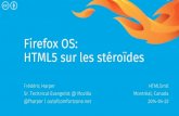 Firefox OS: HTML5 sur les stéroïdes - HTML5mtl - 2014-04-22
