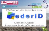Fédération des identités avec FederID