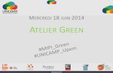 Présentation d'Atelier Green FrenchTech 2014
