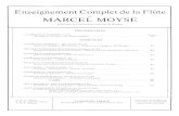 Enseignement Complet de la Flûte - Marcel Moyse