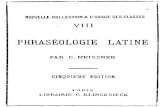 Meissner - Phraséologie latine