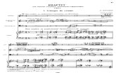 Messiaen - Quatuor Pour La Fin Du Temps Violin Clarinete Chelo Piano Score