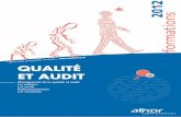 Qualité & Audit - Formations AFNOR 2012