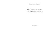 eBook Jean Paul Sartre Qu Est Ce Que La Litterature