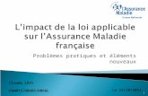 2011 - L’impact de la loi applicable sur l’Assurance Maladie française