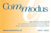 Commodus Capitale-Nationale | Services aux salariés