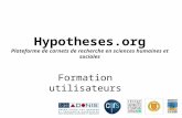 Support de formation Hypotheses.org 2010