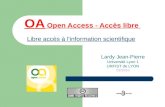 OA - Accès Libre à l'Information scientifique