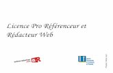 Rédaction web et référencement naturel - la Licence Pro de Mulhouse