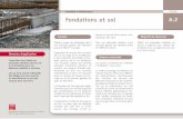 Fiches interfaces bâtiment :  fondations et sol