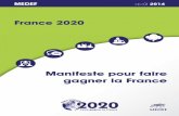 France 2020 : Manifeste pour faire gagner la France