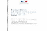 Rapport Conseil Stratégique des Industries de Santé juillet 2013