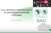 Resaux sociaux pour le développement de l'Afrique - Marseille 2.0