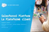 Salesforce1 Platform, la plateforme client. Témoignage de la SNCF