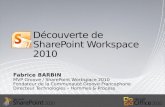 SharePoint Workspace 2010 (MaJ)
