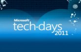 TechDays 2011 - BPOS204 - Office 365 vue_d_ensemble_SharePoint_online v1.0_public