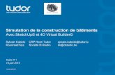 Simulation de la construction de bâtiment - Sylvain Kubicki