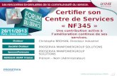 Certifier son Centre de Services NF345 "Centre de relation client"