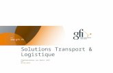 Gfi Solutions Transport et Logistique