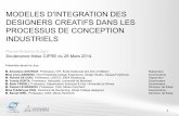 Soutenance thèse de Pierre-Antoine Arrighi "Modèles d'intégration des designers créatifs dans les processus de conception industriels"