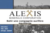 Alexis Corporate Presentation French