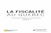 La fiscalité au Québec 2014