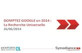 Synodiance > SEO - Domptez Google en 2014 : Recherche universelle et SEO Mobile - Formation Les Experts du digital - 26/06/2014