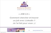 Job 2.0 Recherche Emploi Linkedin 2012-13