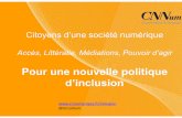Support de présentation rapport E-inclusion CNNum