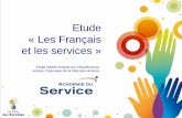 Les français et les services 2013