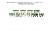 Code des Marchés Publics - Algérie