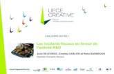 Les incitants fiscaux en faveur de l'activité R&D par Charles Carlier | Liege Creative, 22.03.12