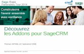 Présentation des Addons pour Sage CRM