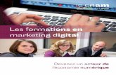 Les formations digitales au Cnam : réseaux sociaux, SEO, SEM, marketing digital, brand content