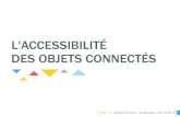 L'accessibilité des objets connectés