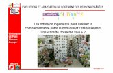 Christophe LE PAIH : Les offres de logements pour assurer la complémentarité entre le domicile et l'établissement