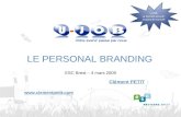 Presentation Personal Branding, par Clement PETIT