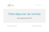 Presentation petit dej sme 24 09-2013