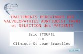 Dr Eric Stoupel: Pour quel patient peut-on prévoir un remplacement valvulaire aortique percutané? (BHC Symposium 2012)