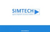SIMTECH -  PRESENTATION ET PORTFOLIO (agence digitale nouveaux médias)