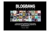 Présentation BlogBang Annonceurs