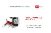 Baromobile 2011 - Le barometre de l'internet mobile - SFR Régie - Omnicom Media Group