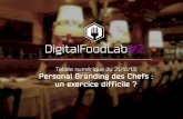 Personal Branding des Chefs : un exercice difficile ? // Tablée numérique 21/11/2013 // DFLab#2