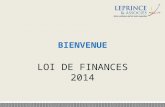 Loi de finances 2014