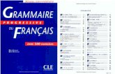 Niveau intermédiaire grammaire progressive du français livre + corrigés
