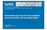 Innovation par les services mobiles dans le secteur de la construction