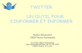 Twitter outil pour s'informer